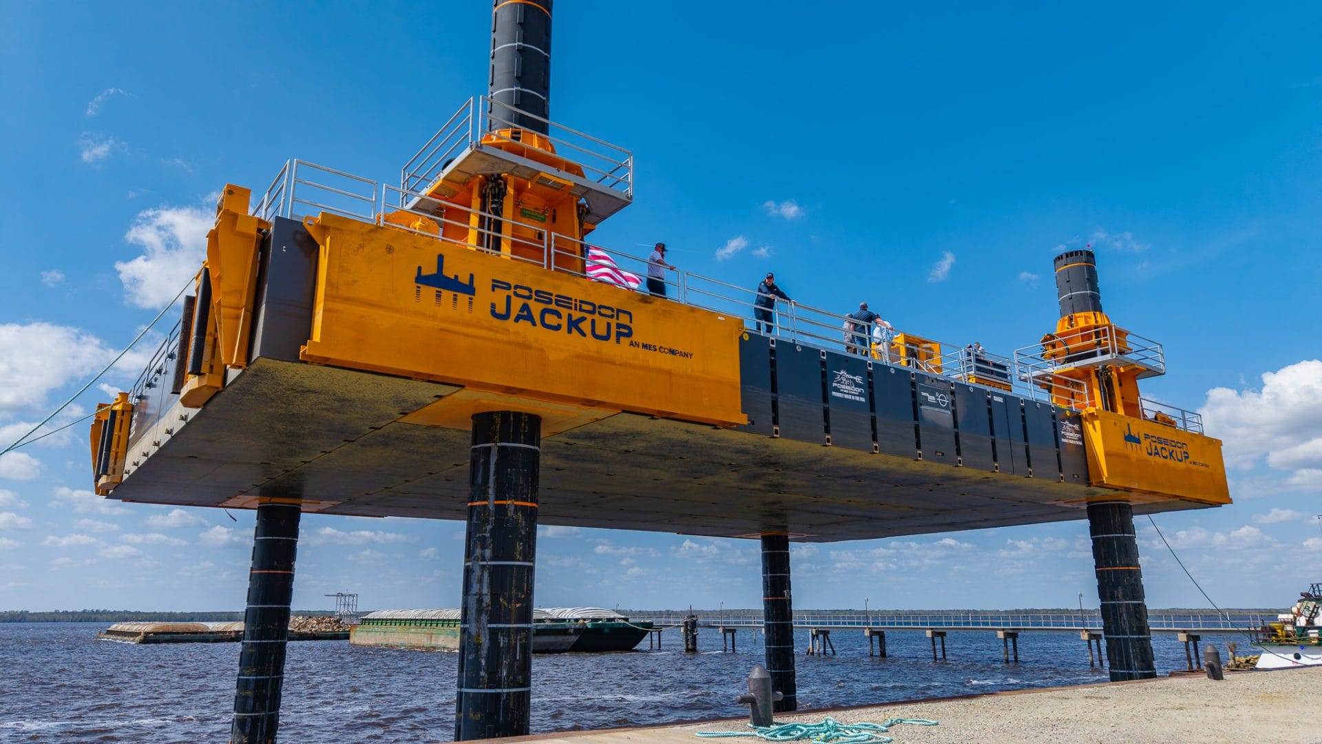 poseidon jackup barge